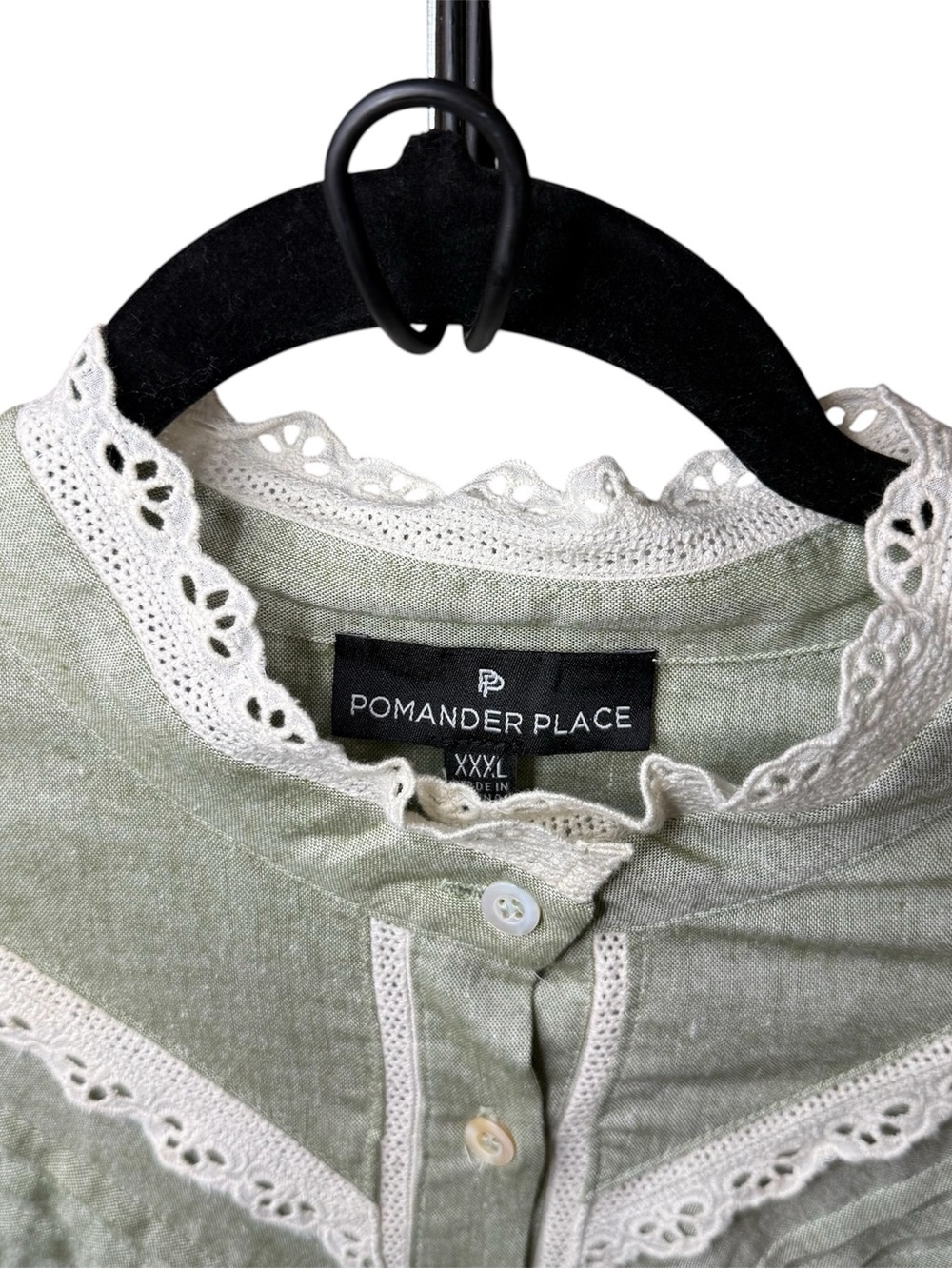 Tuckernuck Pomander Place Jolene Green Midi Dress - Picture 4 of 7